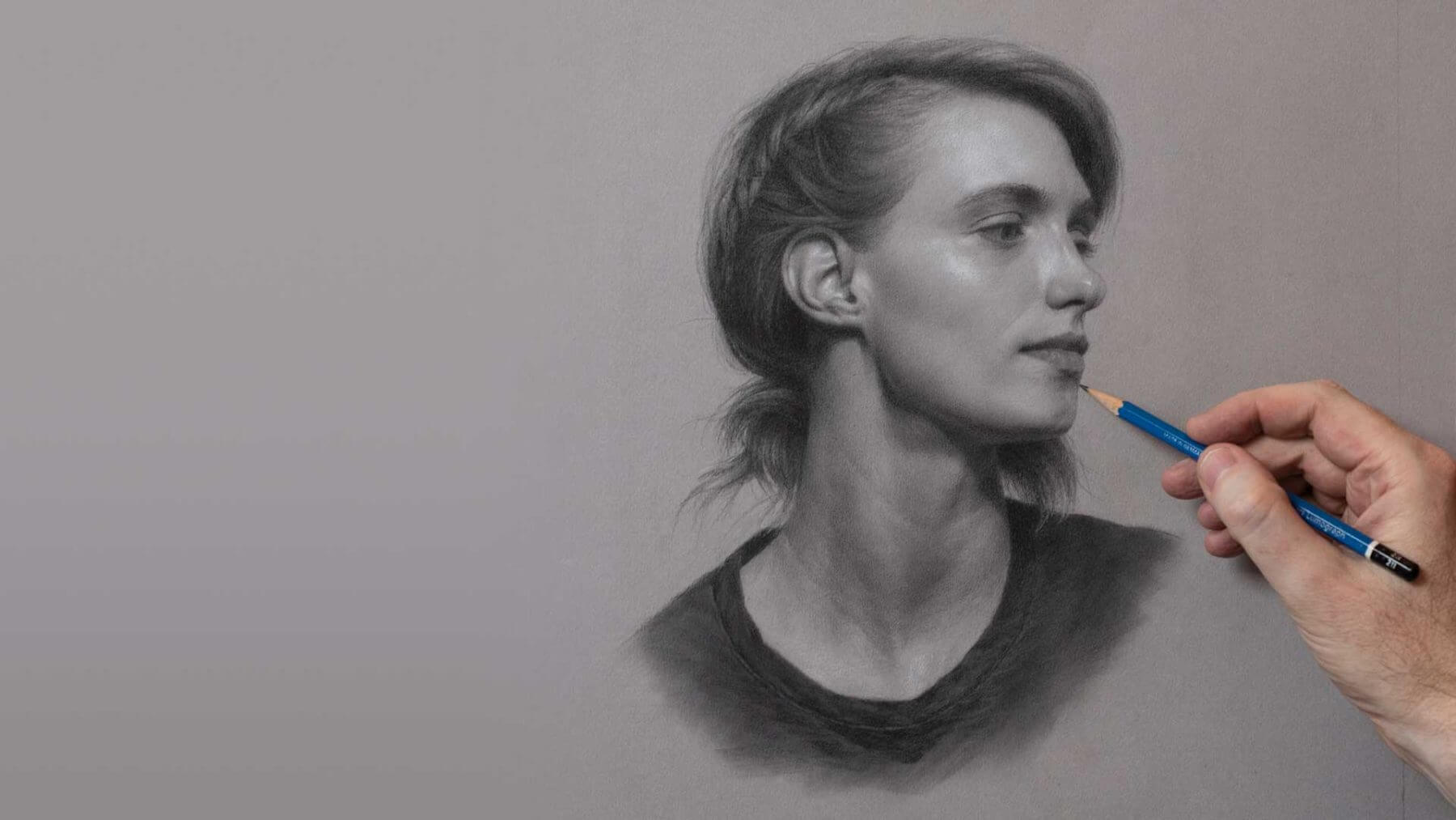 “Cassandra Looking Aside” – A New Portrait Drawing Video on YouTube ...