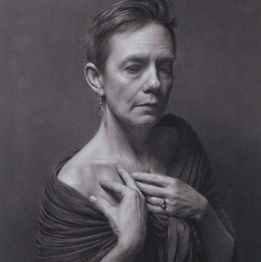 Long Pose Portrait Drawing