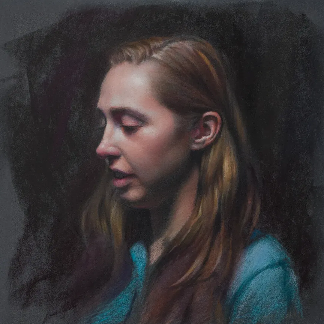 The Portrait in Pastel